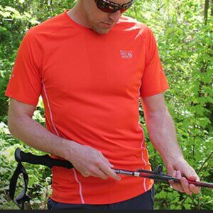 NWT MEN'S MOUNTAIN HARDWEAR CoolRunner Short Sleeve Tee XXL